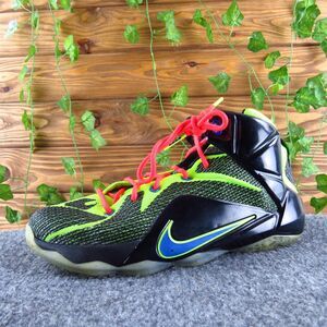 Nike Boys Sneaker Shoes Sz Y 7 Medium Athletic Green‎ Synthetic Lace Up